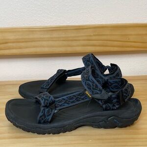 Teva Black and Blue Men's Sandals